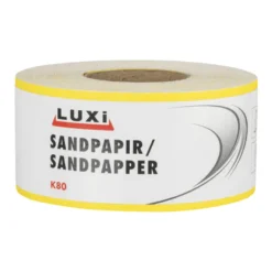 Sandpapir rull korn 80 - 93 mm x 50 meter