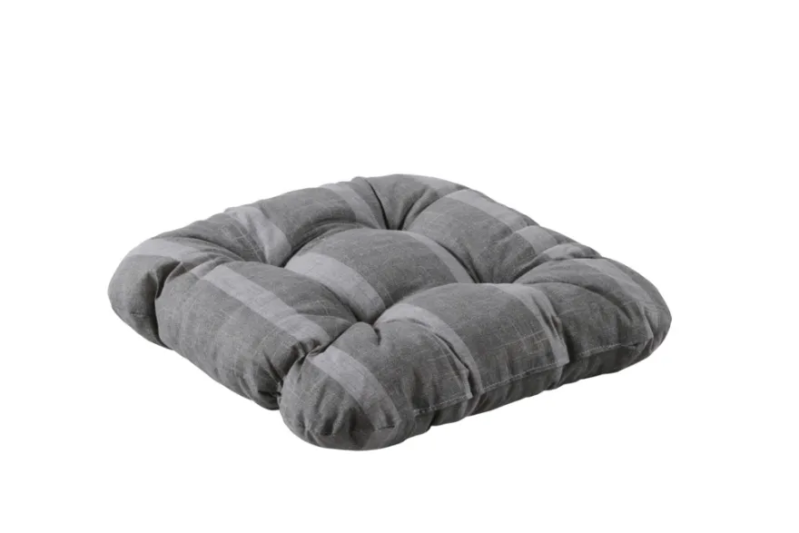 Setepute Nuuk gråstripet 38 x 38 cm - Sunlife®