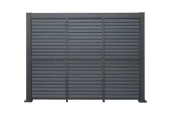 Sidepanel til pergola m/lameller - Outfit