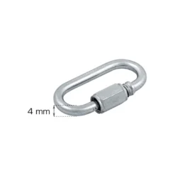 Sikkerhetsledd skrue 4 mm - 2 stk.