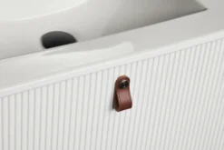 Skinnhåndtak brun 2-pk.