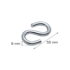 S-krok 6 mm - 2 stk.