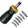 Skrutrekker m/skralle og bits 12-i-1