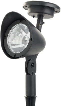 Solcellelampe Spotlight svart 19 cm - Garden®