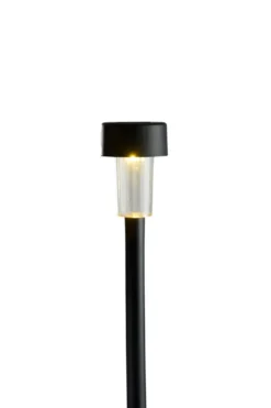 Solcellelamper til hagen svart H35,5 cm 8-pk. - Garden®