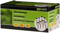 Solcellelamper til hagen svart H35,5 cm 8-pk. - Garden®