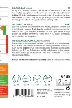 Solsikke lav økologisk - Spray mix