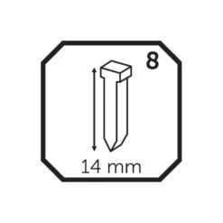 Spiker til spikerpistol 14 mm 1000 stk.