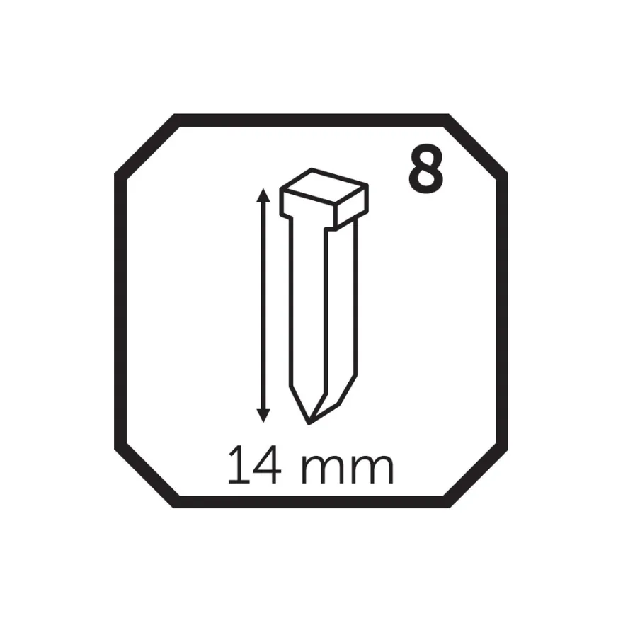 Spiker til spikerpistol 14 mm 1000 stk.