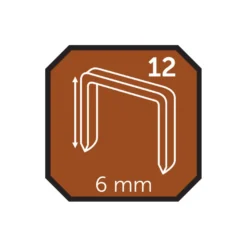 Stifter til stiftepistol 6 mm