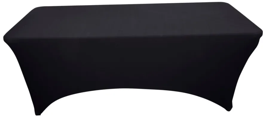 Strekkduk Iowa til sammenleggbart bord 180 cm svart - Sunlife®