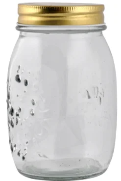 Syltetøyglass med skrulokk 0,5 liter