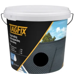 Takmaling vannbasert svart 5 liter - Tagfix