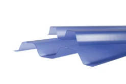 Takplate 2500 x 1090 mm blåtonet