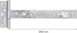T-hengsel galvanisert 250 mm