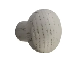 Treknott Ø25 mm hvit eik - 2 stk.