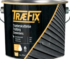 Træfix dekkbeis oljebasert 2,5 liter svenskerød
