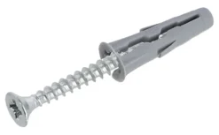 Universalplugg med skrue 6 x 40 mm