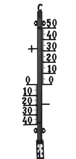 Utendørstermometer i metall