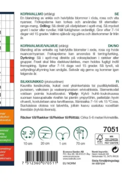 Valmue korn 'Shirley'