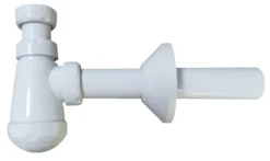 Vannlåssett 1 1/4"x32 mm hvit