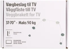 Veggfeste til TV Ultra slim 37-70