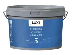 Veggmaling 5 hvit 2,25 liter - Luxi