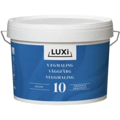 Veggmaling glans 10 sennep 2,5 liter - Luxi