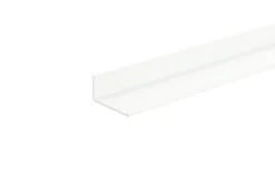 Vinkellist hvit - 25 x 25 mm x 1 meter